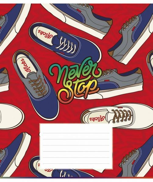 Зошит шкільний B5 36 аркушів у клітинку STAR