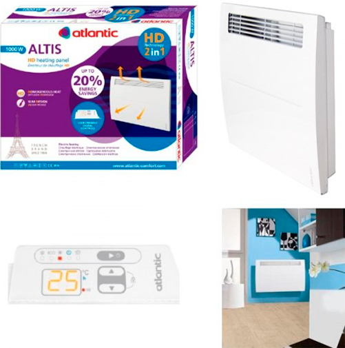 Конвектор електричний Atlantic F125 CMG-PACK0/M (1500 Вт)