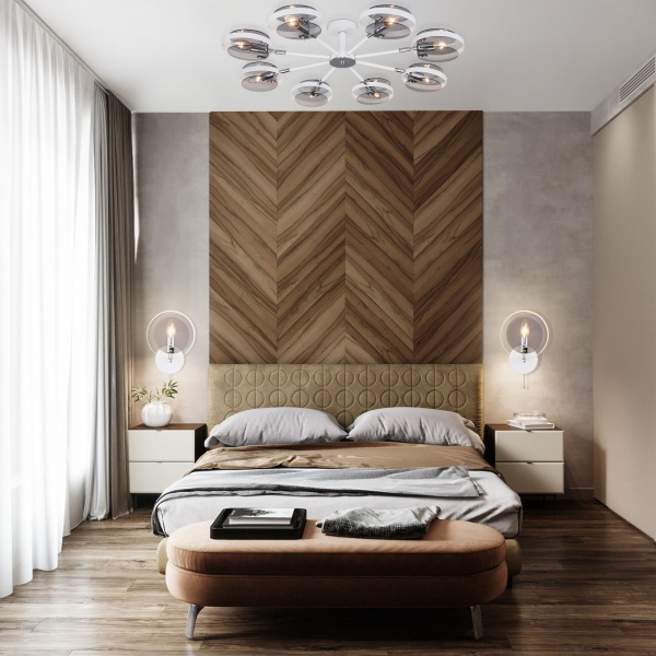 Бра Strotskis Gallo 1x60 Вт E14 белый 70121/1 