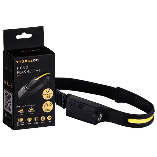 Фонарик на голову Thorgeon 120lm 350lm