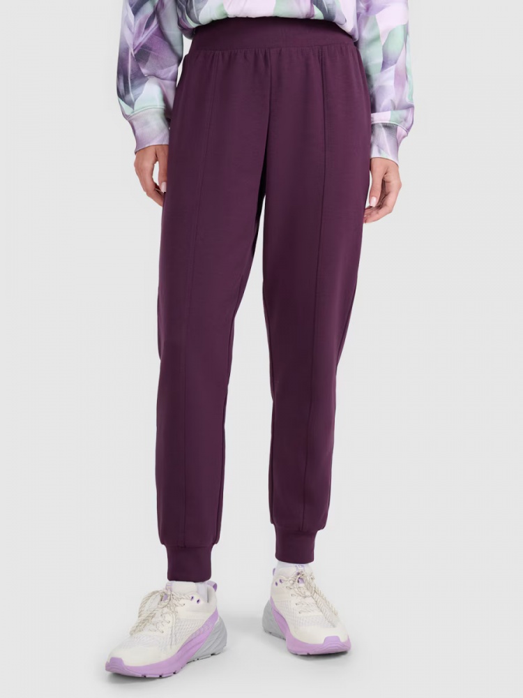 Штани 4F TROUSERS CAS F1196 4FWAW25TTROF1196-50S р. L фіолетовий