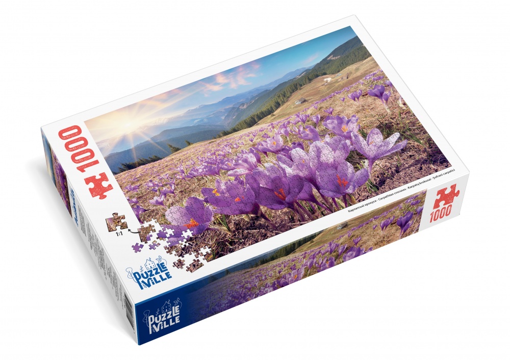 Пазл PUZZLEVILLE Карпатские крокусы 1000 элементов PZL1000_2