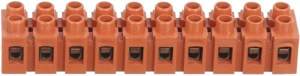 Колодка клемна EMT 10 полюсів 0.5-6 кв.мм помаранчевий 