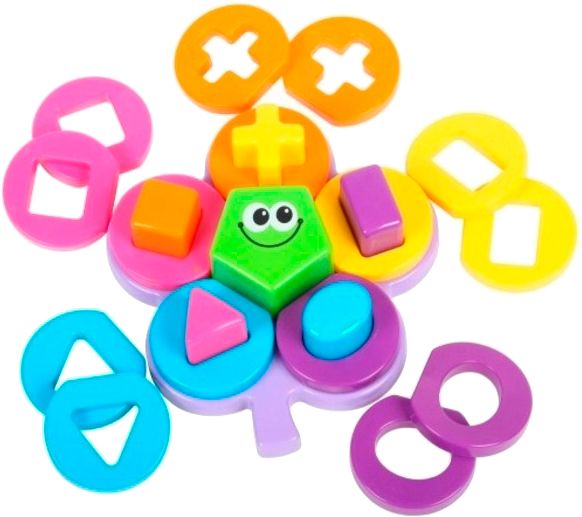 Розвиваюча іграшка Bebelino пазл квітка 58144