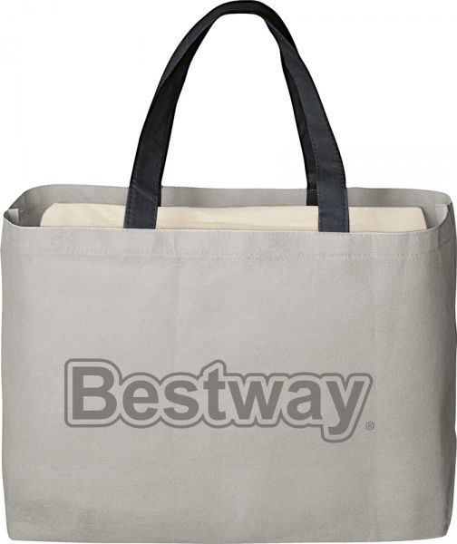 Ліжко надувне Bestway Queen з вбудованим електронасосом 233х196 см бежевий