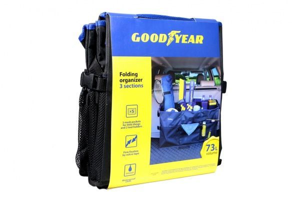 Органайзер складаний 3 секції Goodyear GY001003 чорний