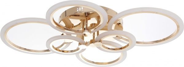Люстра светодиодная Victoria Lighting Mercy/PL6 gold 6x148 Вт золото Mercy/PL6 gold 