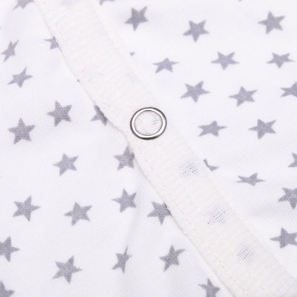 Боди Bambinelli серая звездочка р.62 белый с рисунком 