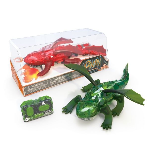 Наноробот Hexbug Dragon Single на ИК-управлении в ассортименте 409-6847