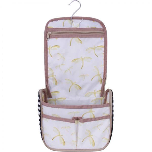 Сумка-органайзер Bagland Цветы 4,5 л белый с черным суб.857 (721664) 