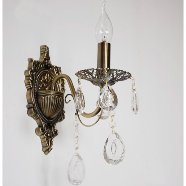 Бра Victoria Lighting 1x40 Вт E14 бронза Candela 