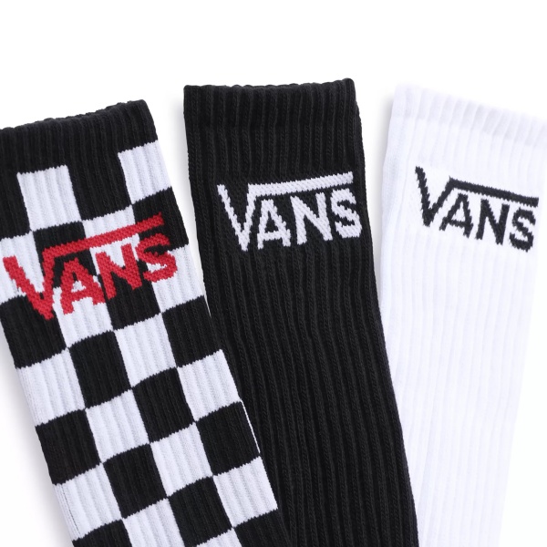 Шкарпетки Vans CLASSIC CREW VN000XSE95Y1 р.one size різнокольоровий 3 шт.