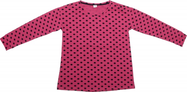 Комплект женский Роза р. XL малиновый 