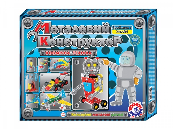Конструктор металевий ТехноК Космічна техніка 2094