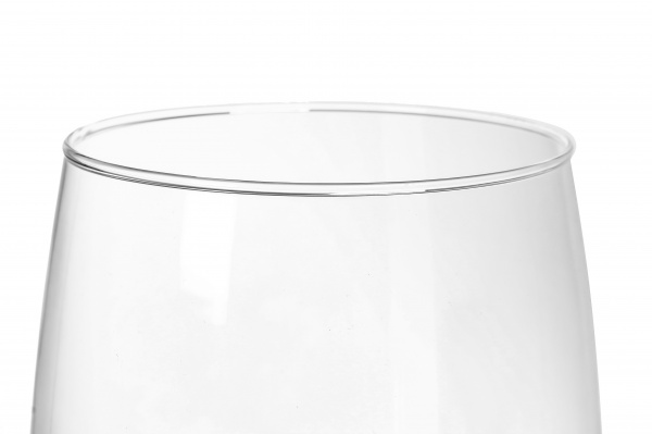 Ваза скляна Теамо Сніжана 22 см прозора 