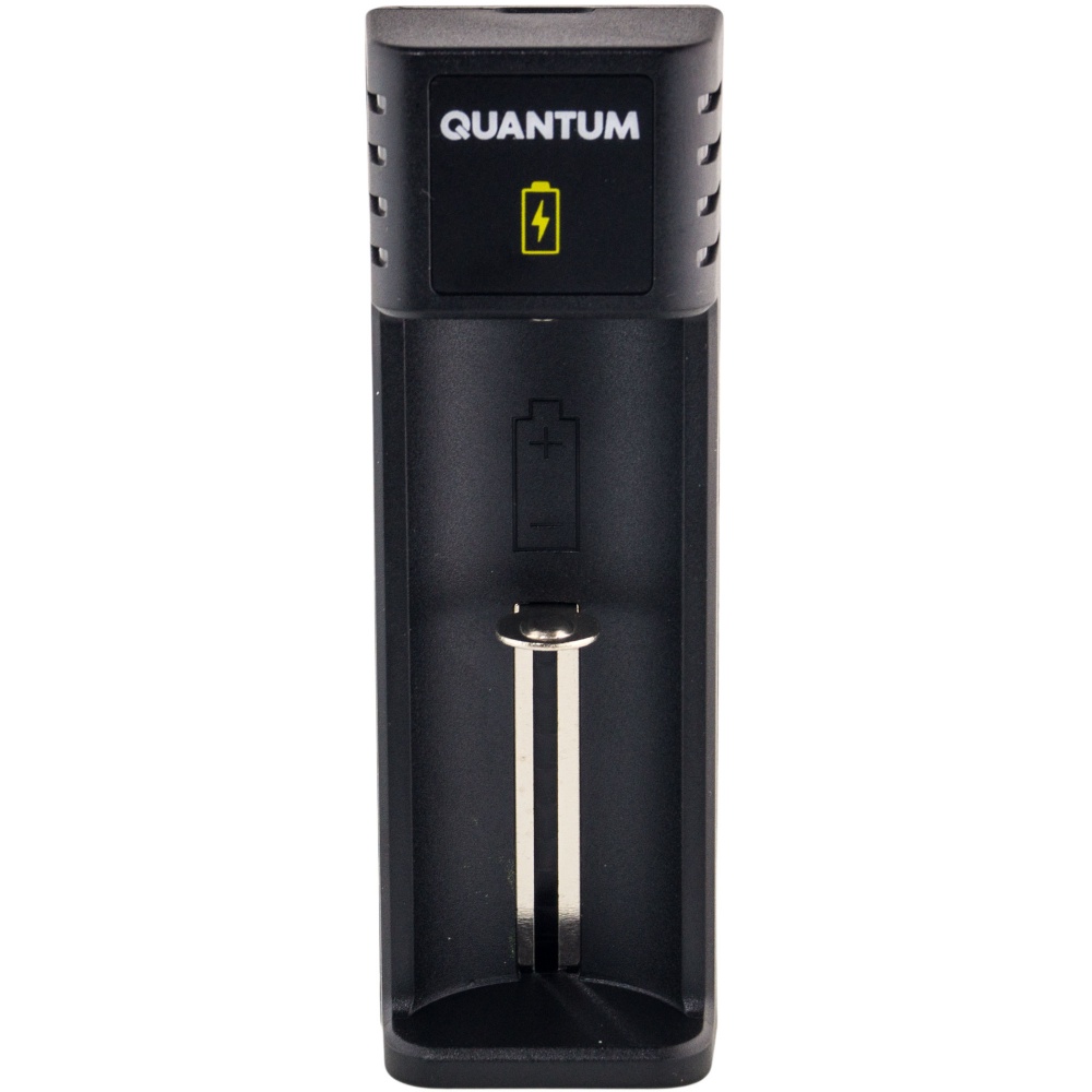 Зарядний пристрій Quantum для Li-ion 3.7V акум. 1-slot (USB) 1 шт. (QM-BC2010)