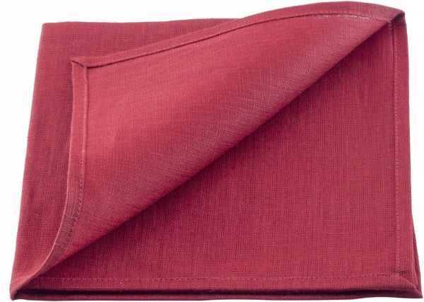 Салфетка Галерея льна 30-02/000/842/76 45x45 см бордовый 