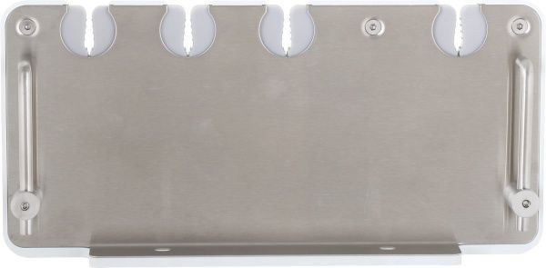 Полка для ванной YACORE с держателем для зубных щеток Fab F30610WH 