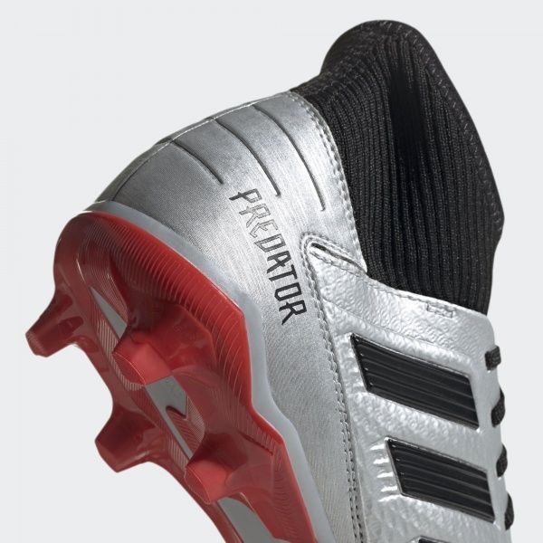 Бутси Adidas PREDATOR 19.3 FG F35595 р. UK 9 сріблястий