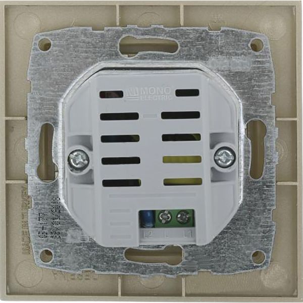 Розетка USB із заземленням Mono Despina без шторок без кришки титан 102-222205-177