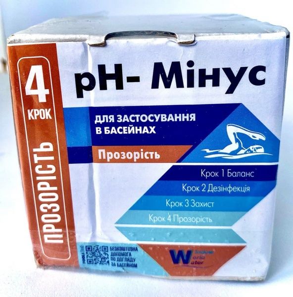 Средство для снижения pH порошок ph минус 0,4 кг Water World Window 