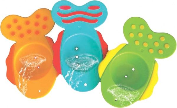 Игровой набор для ванной Bebelino с сачком Лови и брызгай 57113