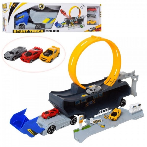 Ігровий набір Maya Toys Трейлер із трампліном P874-A