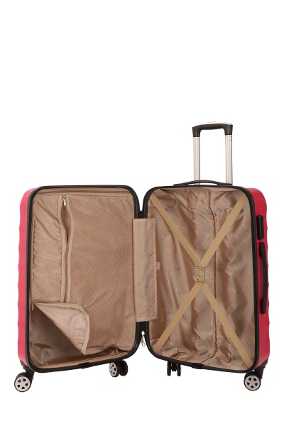 Валіза 100 л червоний MCS V343 на 4 колесах L 28