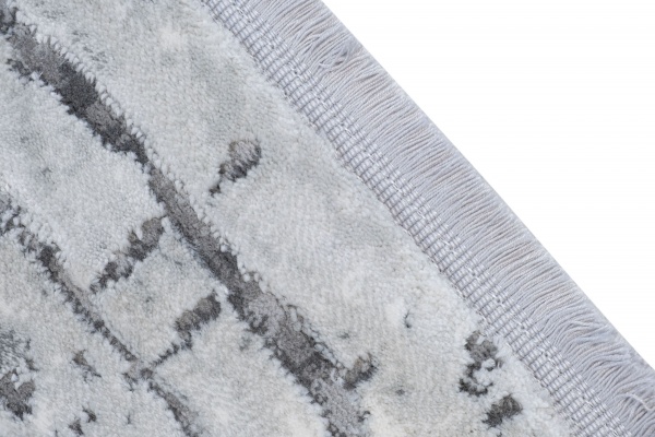 Килим Karmen Carpet GALYA PLUS S3752A GREY/GREY 80x150 см D 