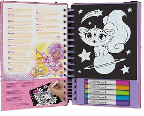 Набір для творчості Nebulous Stars Розмальовка Візерунки на оксамиті 11026