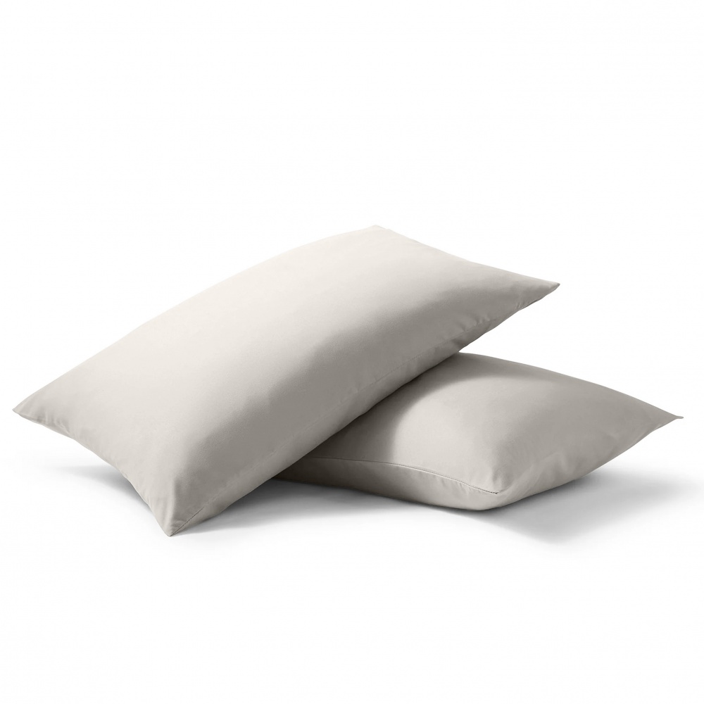 Наволочка Моно 50x70 см бежевый