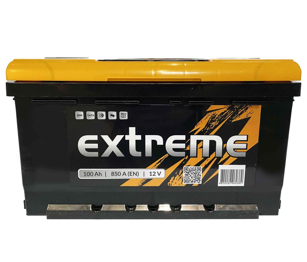 Аккумулятор автомобильный Extreme 100Ah 850A 12V EXT 6CT-100(0) «+» справа (EXT 6CT-100(0))