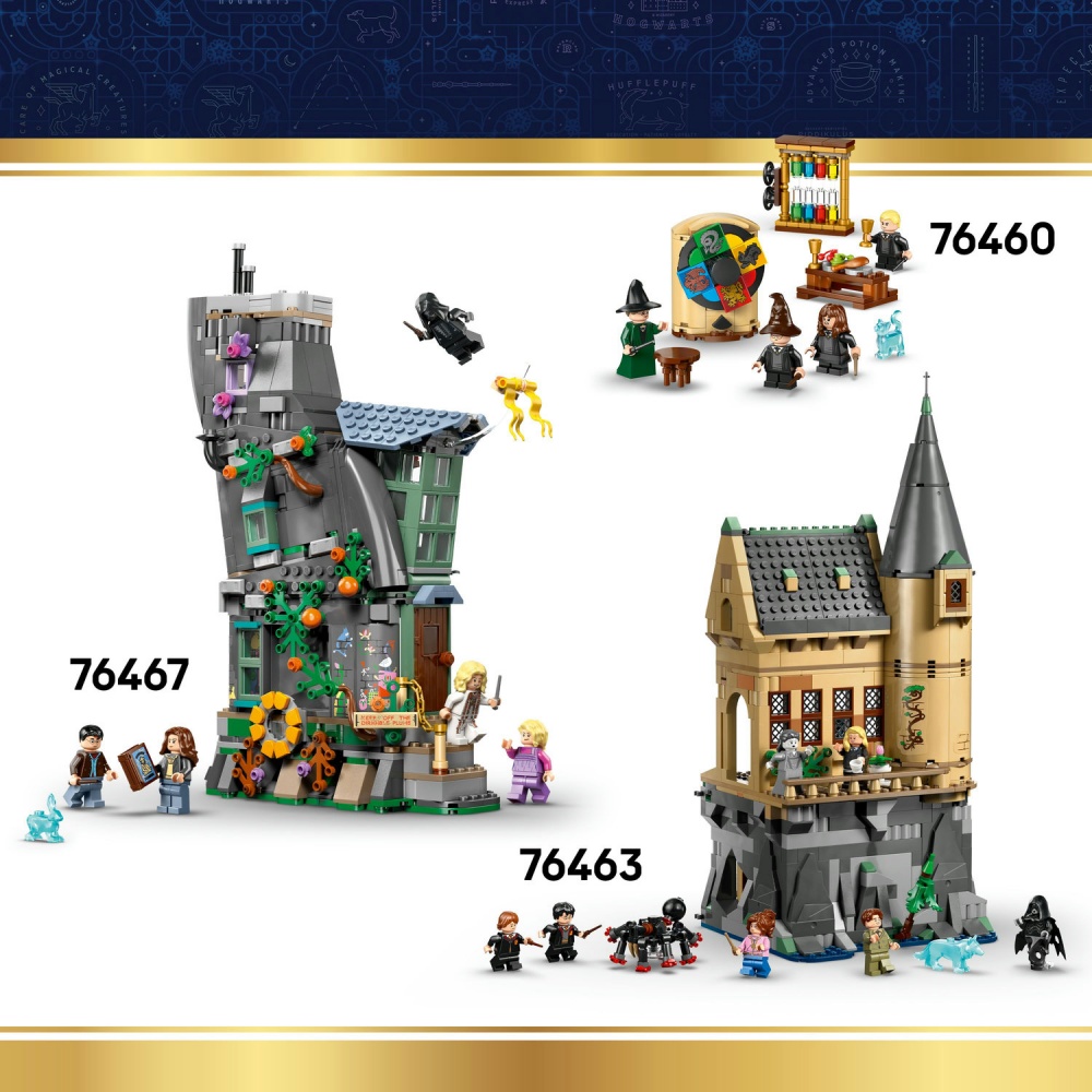 Конструктор LEGO Harry Potter Котел: Тайный класс зельеварения 76464