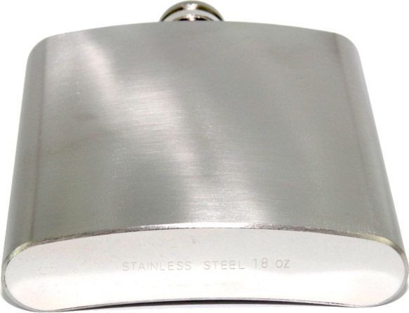 Фляга металева в чохлі Герб України PT-18