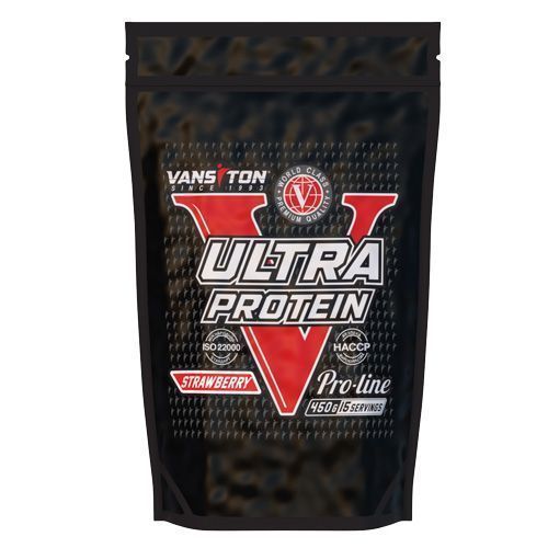 Протеин Vansiton ULTRA PRO Клубника 450 г 