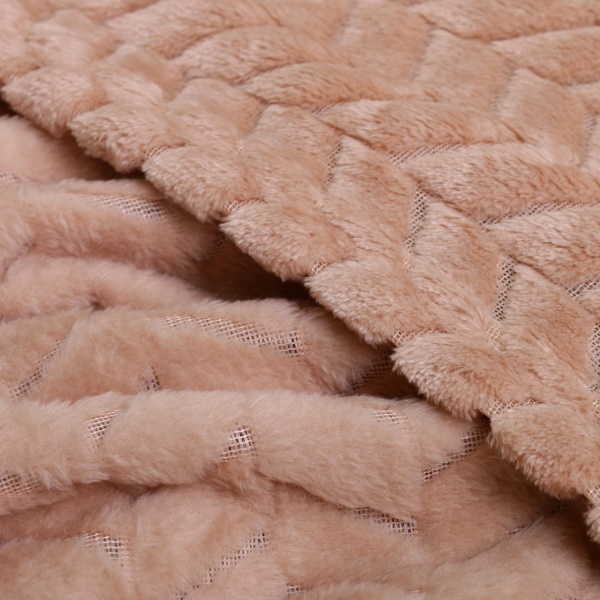 Плед flannel plush 160x200 см бежевий La Nuit 