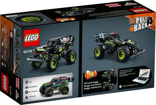 Конструктор LEGO Technic Monster Jam® Grave Digger® 42118