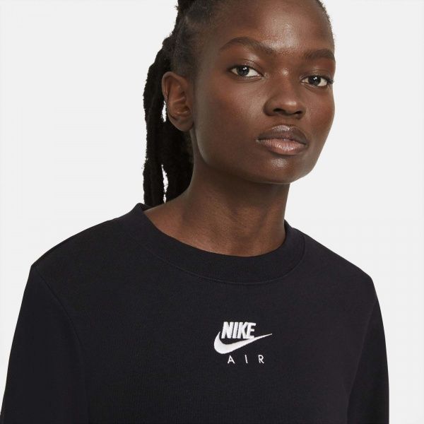 Свитшот Nike W NSW AIR CREW FLC DC5296-010 р. XL черный