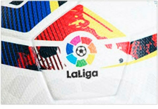 Футбольний м'яч Puma LaLiga 20-21 White Multicolor р. 5 08350501