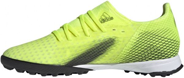 Бутсы Adidas X GHOSTED.3 TF FW6944 р. UK 7 желтый