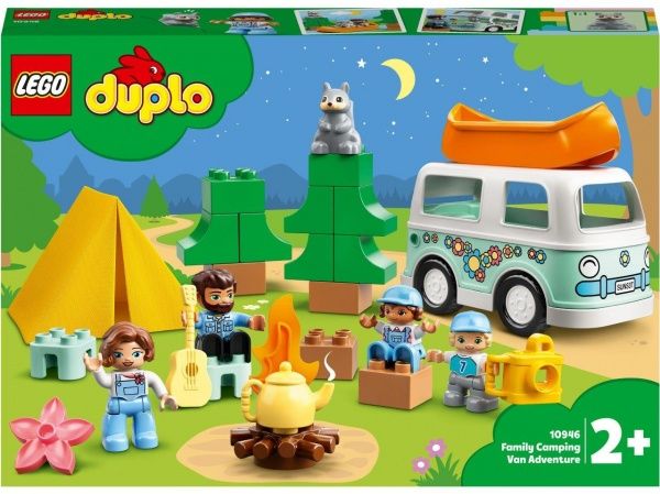 Конструктор LEGO DUPLO Сімейний кемпінг 10946