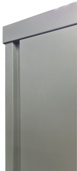 Дверь входная Булат Elegant 703 грей 2050x850 мм правая