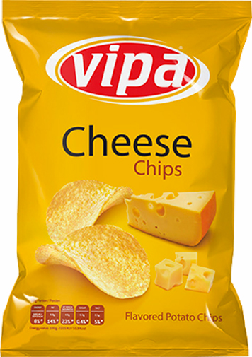 Чипсы VIPA с сыром 140 г