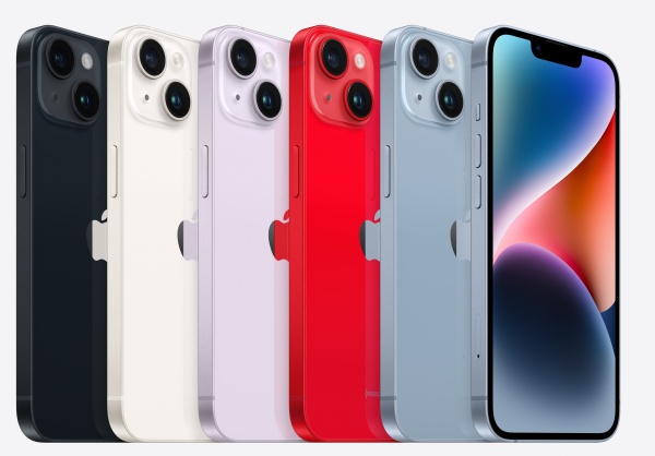 Смартфон Apple iPhone 14 256GB Purple (MPWA3RX/A)