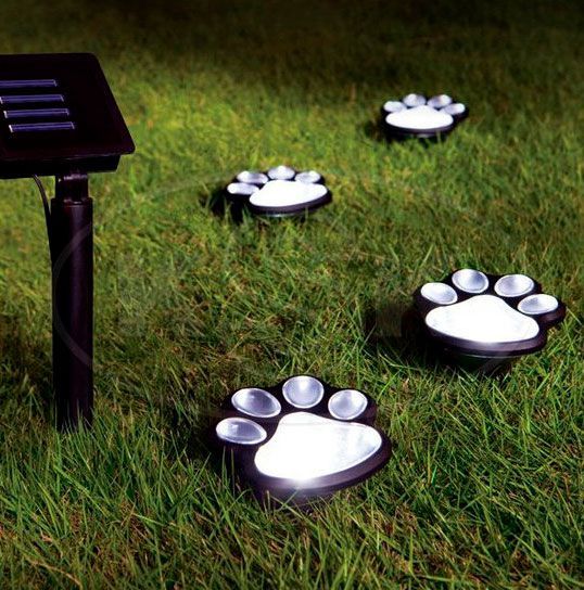 Світильник на сонячній батареї Wolta Kotte 4 шт./уп. IP44 чорний 