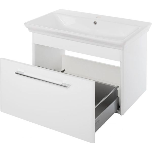 Тумба Aqua Rodos Паола с умывальником Arica 80 см