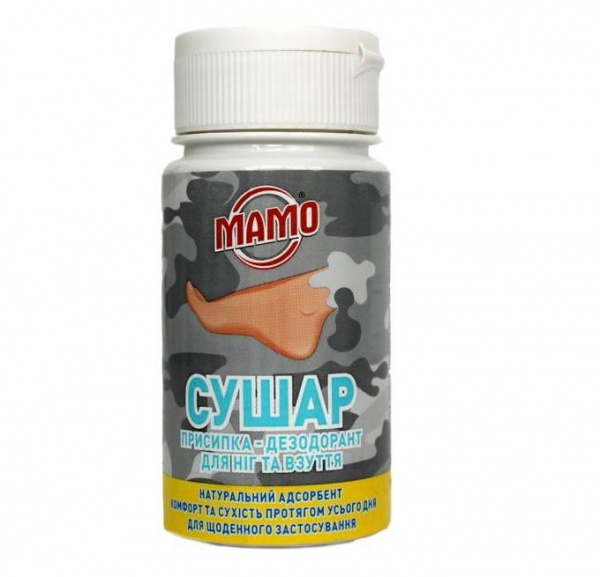 Присипка-дезодорант МАМО Сушар 100 мл