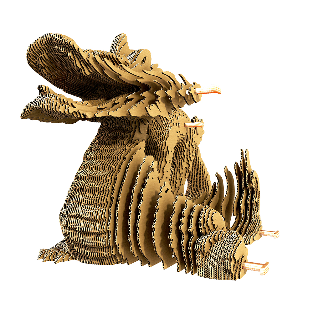 3D-пазл Cartonic конструктор Puzzle DRAGON CARTDRA