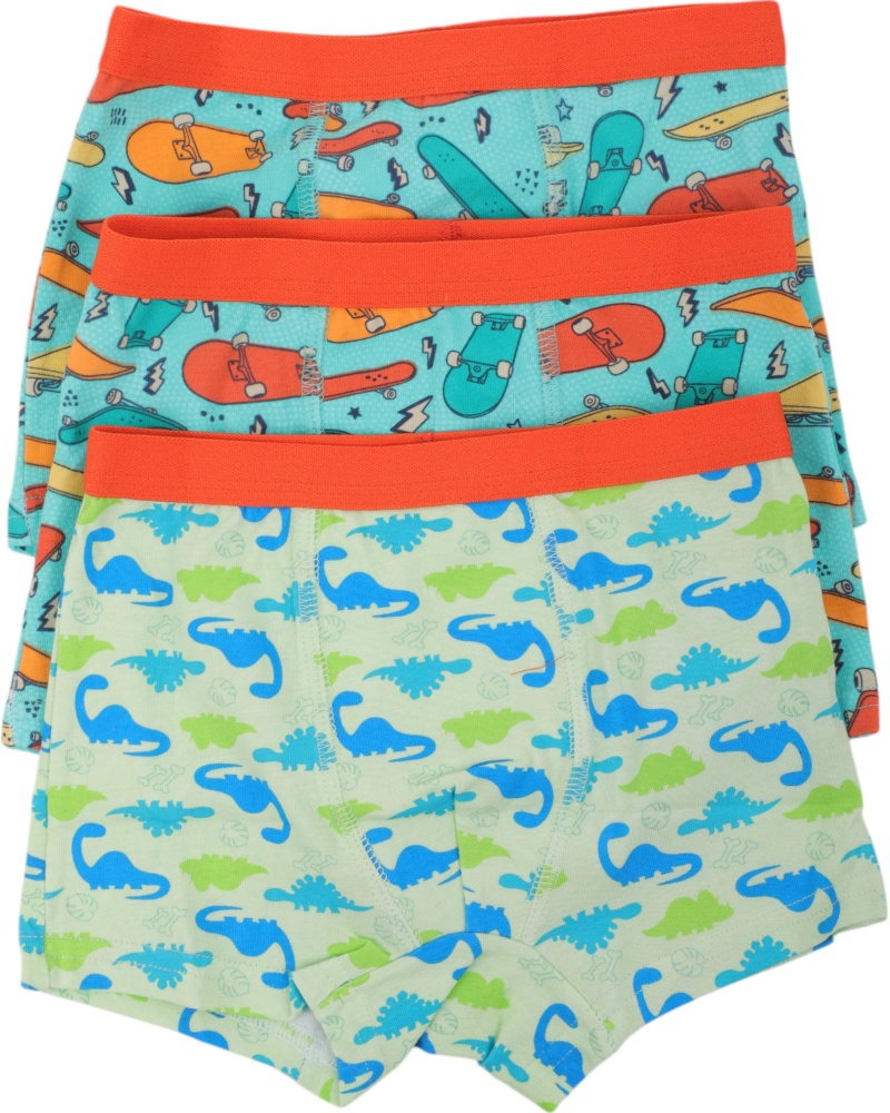 Набор трусов для мальчиков HW 3 пары боксеры р.98-104 зеленый L1-M1