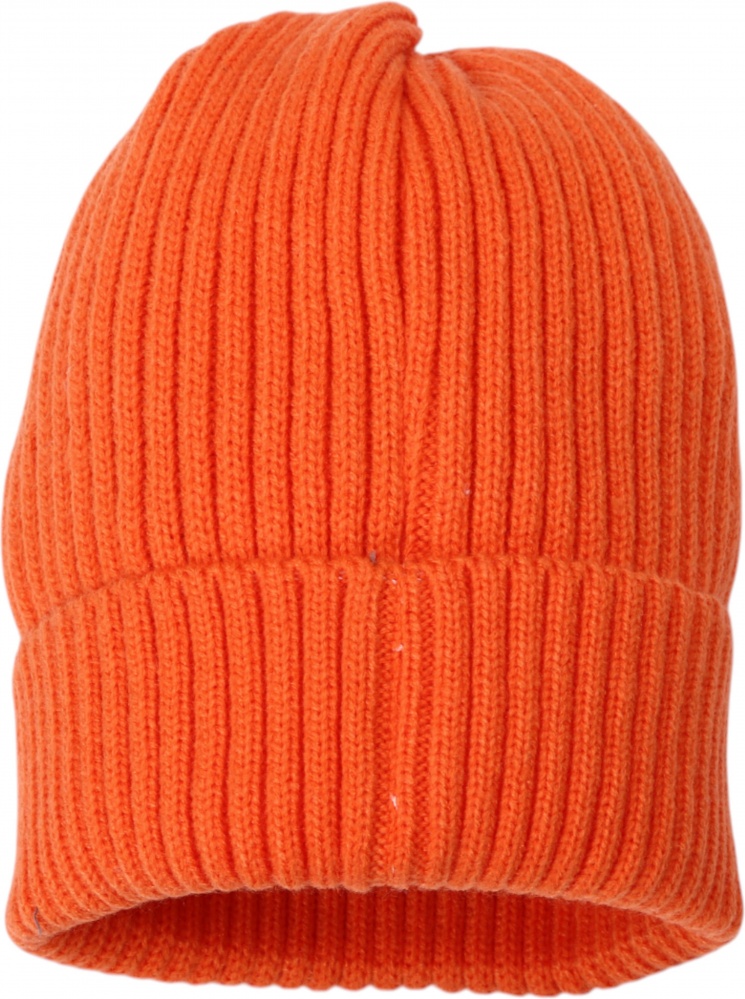 Шапка HW в'язана унісекс р.54-56 помаранчевий